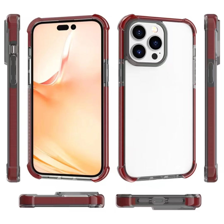 Acrylic Four Corners Shockproof Phone Case, For iPhone 14, For iPhone 14 Pro