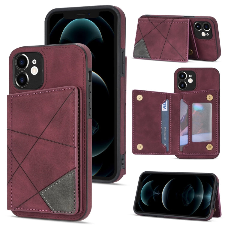 Line Card Holder Phone Case, For iPhone 12 mini, For iPhone 12, For iPhone 12 Pro, For iPhone 12 Pro Max