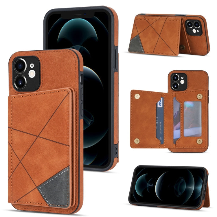 Line Card Holder Phone Case, For iPhone 12 mini, For iPhone 12, For iPhone 12 Pro, For iPhone 12 Pro Max