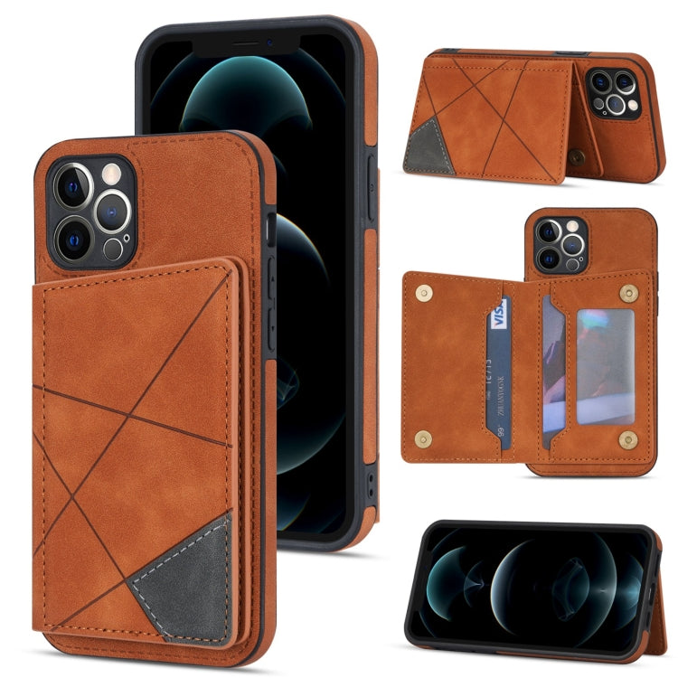 Line Card Holder Phone Case, For iPhone 12 mini, For iPhone 12, For iPhone 12 Pro, For iPhone 12 Pro Max