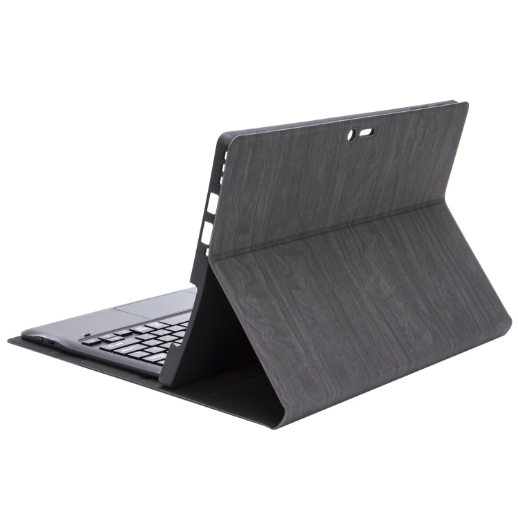 SF128-A Tree Texture Touchpad Bluetooth Keyboard Leather Tablet Case, SF128-A