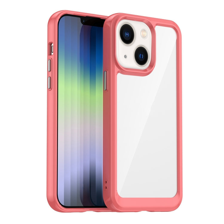 Colorful Series Acrylic + TPU Phone Case, For iPhone 14, For iPhone 14 Pro, For iPhone 14 Pro Max