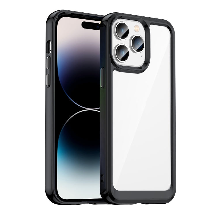 Colorful Series Acrylic + TPU Phone Case, For iPhone 14, For iPhone 14 Pro, For iPhone 14 Pro Max