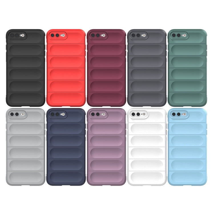 Magic Shield TPU + Flannel Phone Case, For iPhone SE 2022 / SE 2020 / 8 / 7, For iPhone 8 Plus / 7 Plus