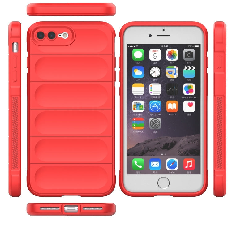 Magic Shield TPU + Flannel Phone Case, For iPhone SE 2022 / SE 2020 / 8 / 7, For iPhone 8 Plus / 7 Plus