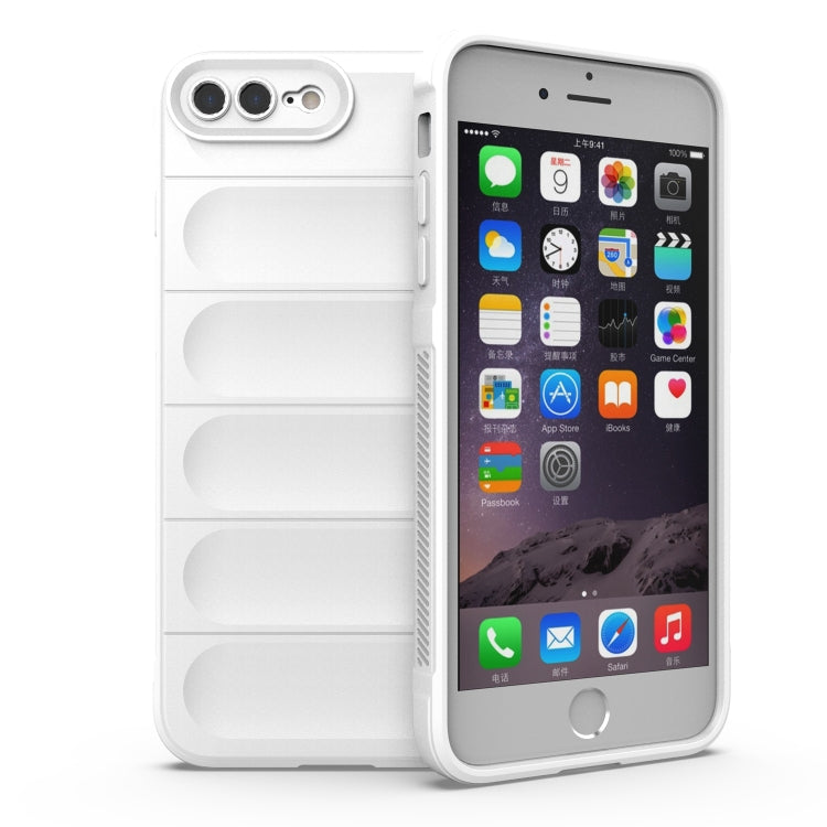 Magic Shield TPU + Flannel Phone Case, For iPhone SE 2022 / SE 2020 / 8 / 7, For iPhone 8 Plus / 7 Plus