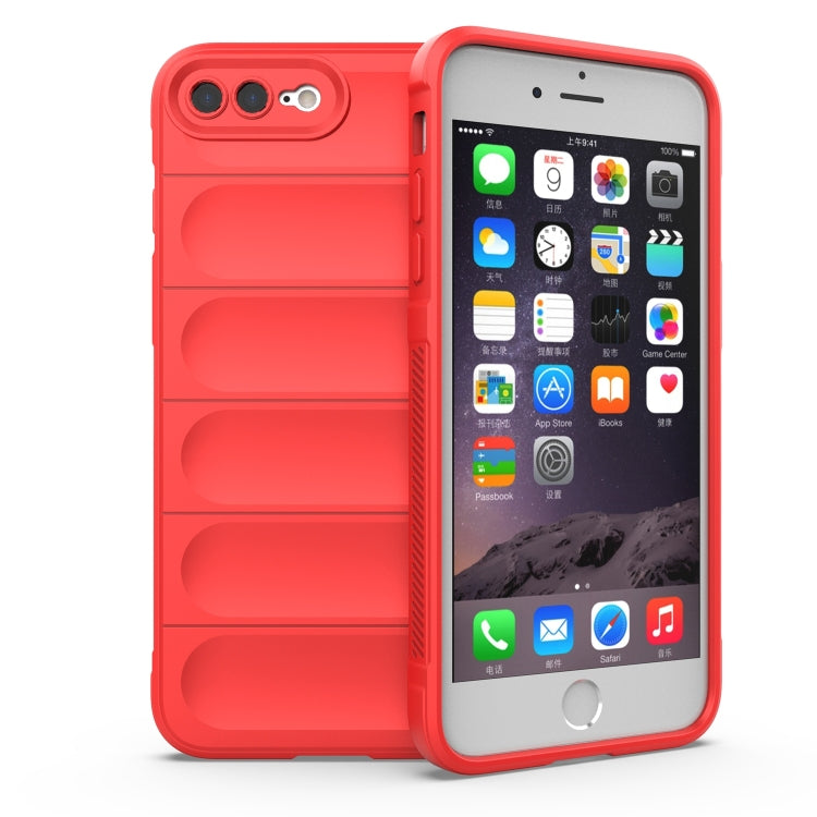 Magic Shield TPU + Flannel Phone Case, For iPhone SE 2022 / SE 2020 / 8 / 7, For iPhone 8 Plus / 7 Plus