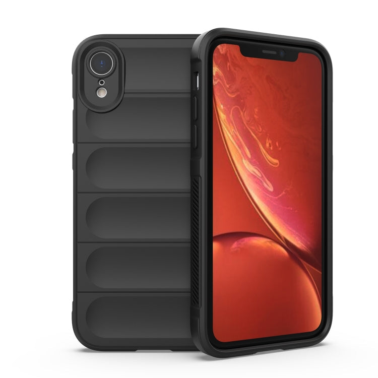 Magic Shield TPU + Flannel Phone Case, For iPhone XR, For iPhone XS / X
