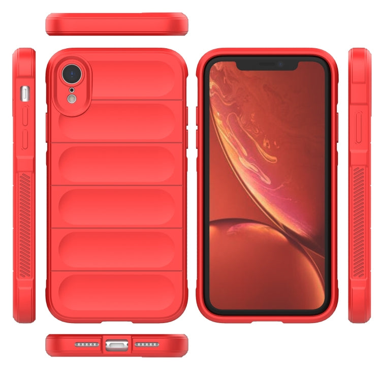 Magic Shield TPU + Flannel Phone Case, For iPhone XR, For iPhone XS / X