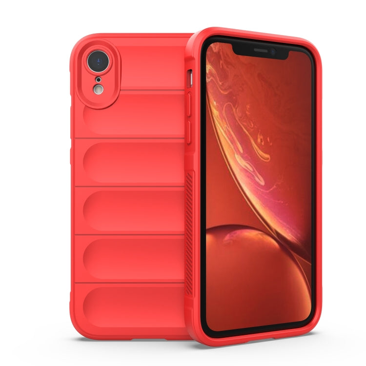 Magic Shield TPU + Flannel Phone Case, For iPhone XR, For iPhone XS / X
