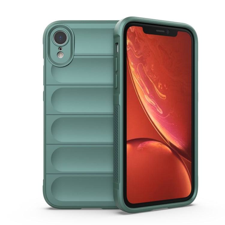 Magic Shield TPU + Flannel Phone Case, For iPhone XR, For iPhone XS / X