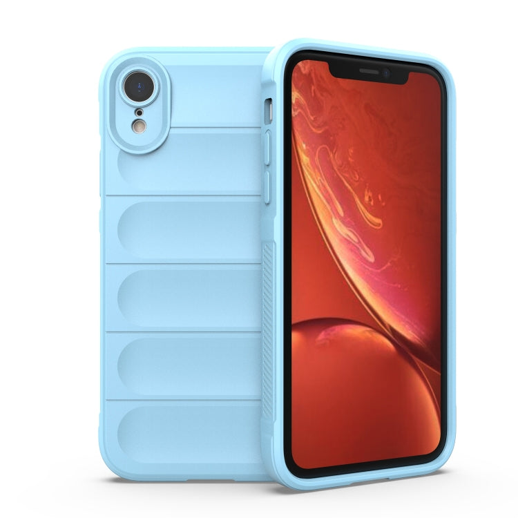 Magic Shield TPU + Flannel Phone Case, For iPhone XR, For iPhone XS / X