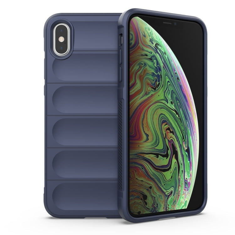 Magic Shield TPU + Flannel Phone Case, For iPhone XR, For iPhone XS / X