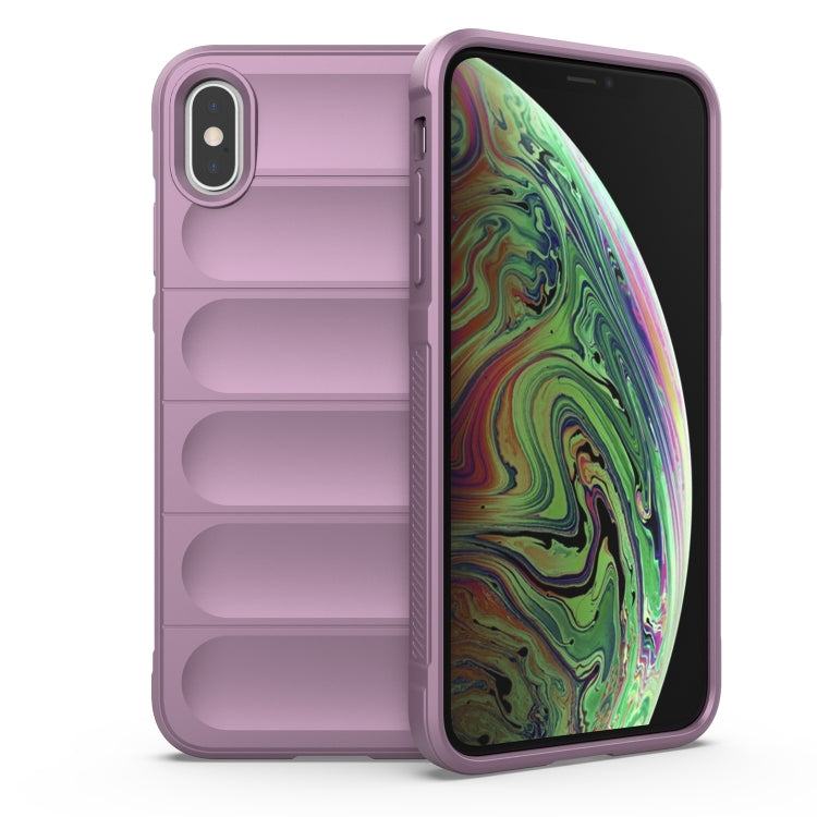 Magic Shield TPU + Flannel Phone Case, For iPhone XR, For iPhone XS / X