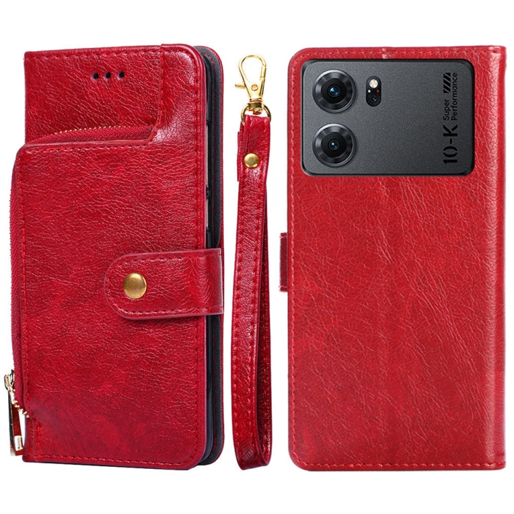 Zipper Bag Leather Phone Case, For OPPO Find X5 Pro, For OPPO K10 5G, For OPPO K10 Pro 5G, For OPPO Reno7 4G/F21 Pro 4G, For OPPO Reno7 5G Global/Find X5 Lite, For OPPO Realme 9 Pro