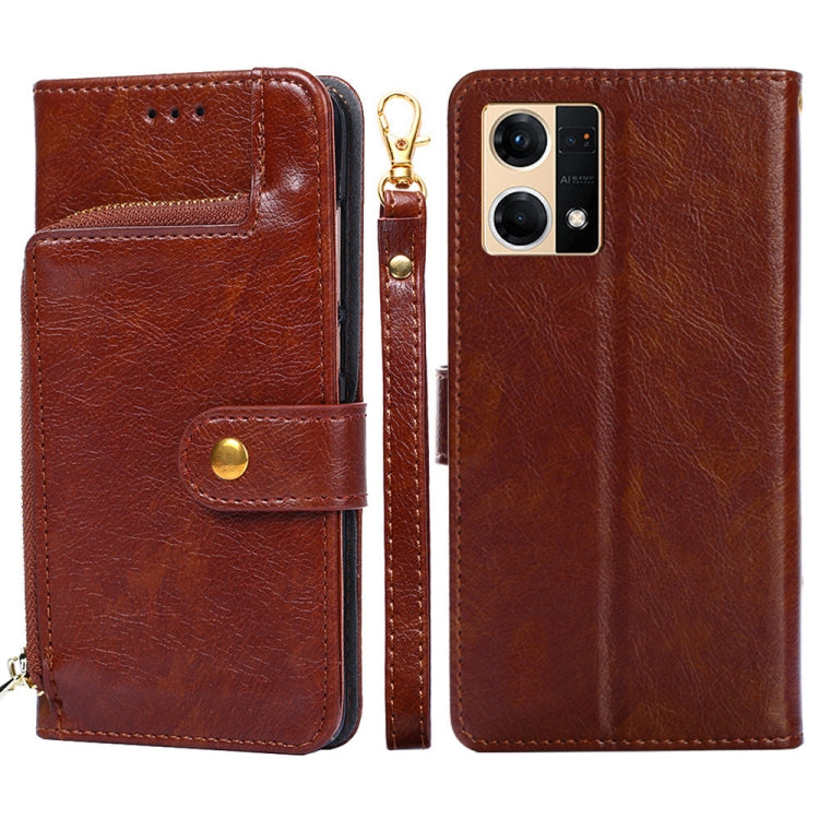 Zipper Bag Leather Phone Case, For OPPO Find X5 Pro, For OPPO K10 5G, For OPPO K10 Pro 5G, For OPPO Reno7 4G/F21 Pro 4G, For OPPO Reno7 5G Global/Find X5 Lite, For OPPO Realme 9 Pro