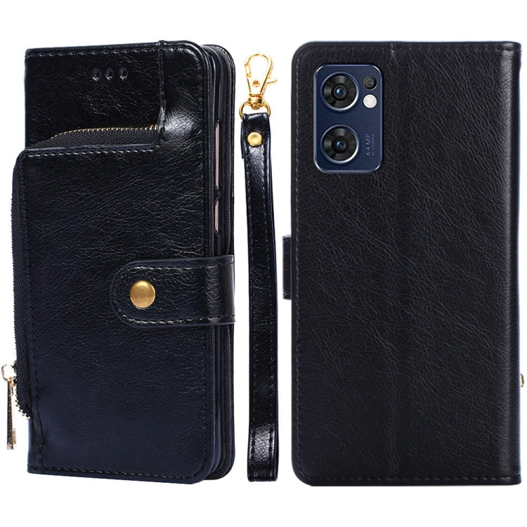 Zipper Bag Leather Phone Case, For OPPO Find X5 Pro, For OPPO K10 5G, For OPPO K10 Pro 5G, For OPPO Reno7 4G/F21 Pro 4G, For OPPO Reno7 5G Global/Find X5 Lite, For OPPO Realme 9 Pro