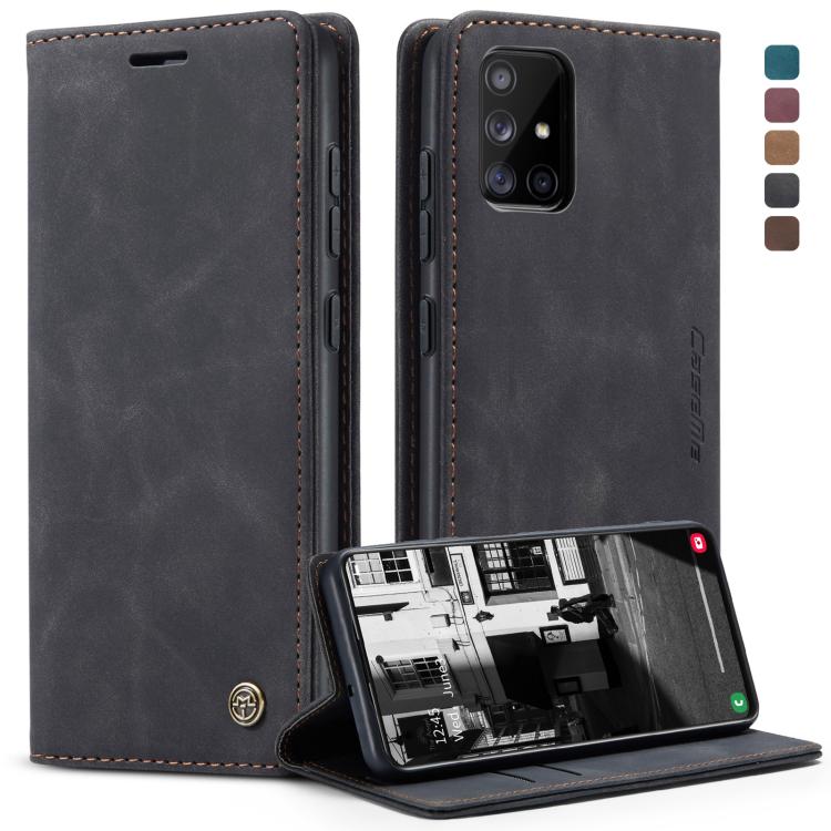 CaseMe Multifunctional Horizontal Flip Leather Case, with Card Slot & Holder & Wallet, For Galaxy A51, For Galaxy A71, For Galaxy A81 / Note 10 Lite, For Galaxy A91 / S10 Lite