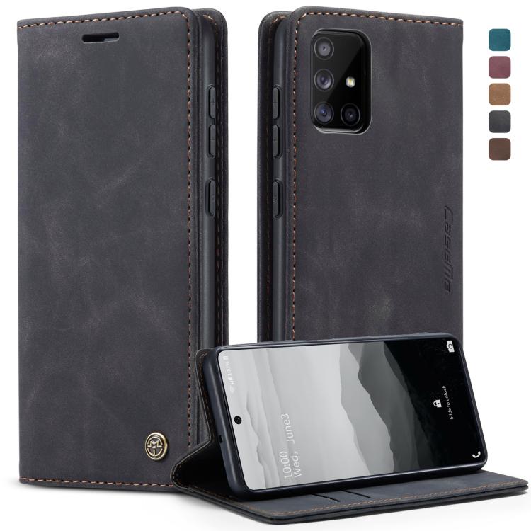 CaseMe Multifunctional Horizontal Flip Leather Case, with Card Slot & Holder & Wallet, For Galaxy A51, For Galaxy A71, For Galaxy A81 / Note 10 Lite, For Galaxy A91 / S10 Lite