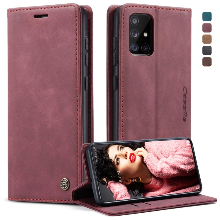 CaseMe Multifunctional Horizontal Flip Leather Case, with Card Slot & Holder & Wallet, For Galaxy A51, For Galaxy A71, For Galaxy A81 / Note 10 Lite, For Galaxy A91 / S10 Lite