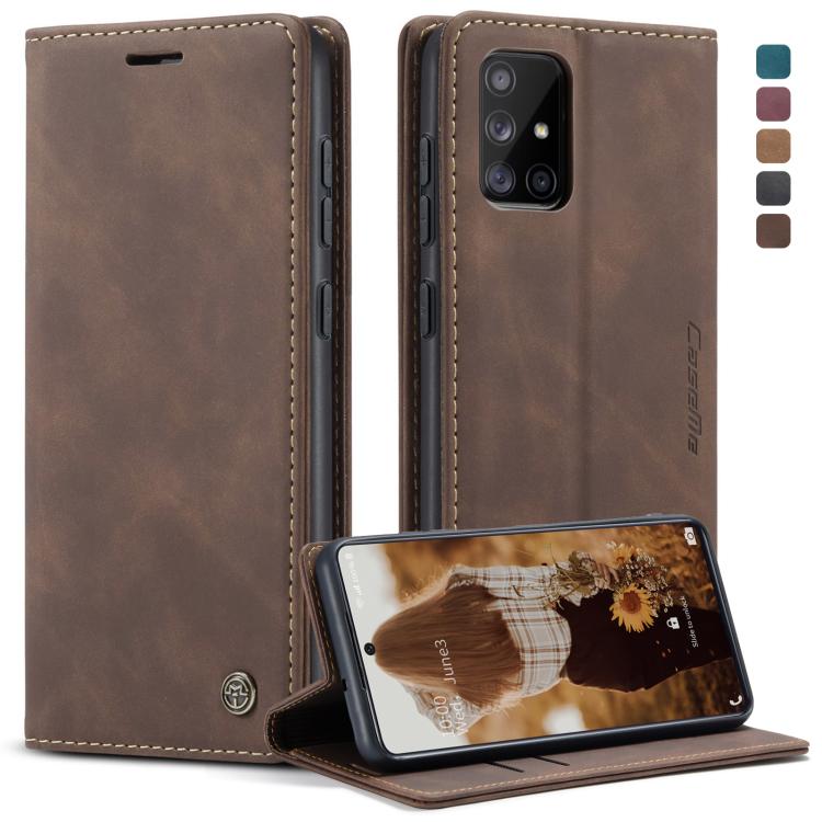 CaseMe Multifunctional Horizontal Flip Leather Case, with Card Slot & Holder & Wallet, For Galaxy A51, For Galaxy A71, For Galaxy A81 / Note 10 Lite, For Galaxy A91 / S10 Lite