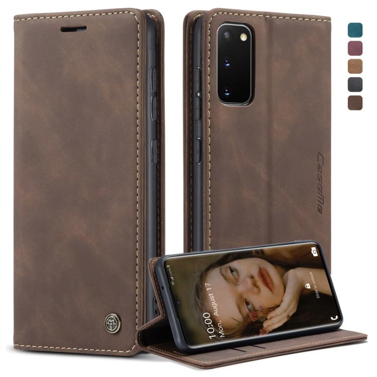 CaseMe Multifunctional Horizontal Flip Leather Case, with Card Slot & Holder & Wallet, For Galaxy S20, For Galaxy S20 Plus, For Galaxy S20 Ultra