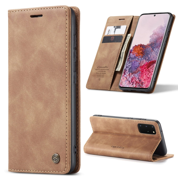 CaseMe Multifunctional Horizontal Flip Leather Case, with Card Slot & Holder & Wallet, For Galaxy S20, For Galaxy S20 Plus, For Galaxy S20 Ultra