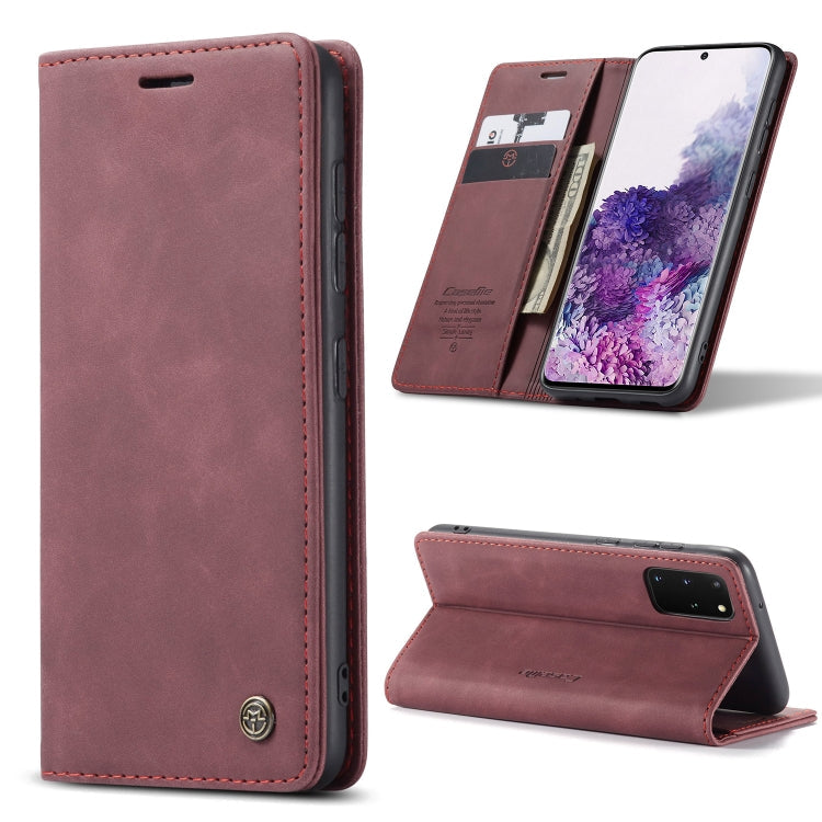 CaseMe Multifunctional Horizontal Flip Leather Case, with Card Slot & Holder & Wallet, For Galaxy S20, For Galaxy S20 Plus, For Galaxy S20 Ultra