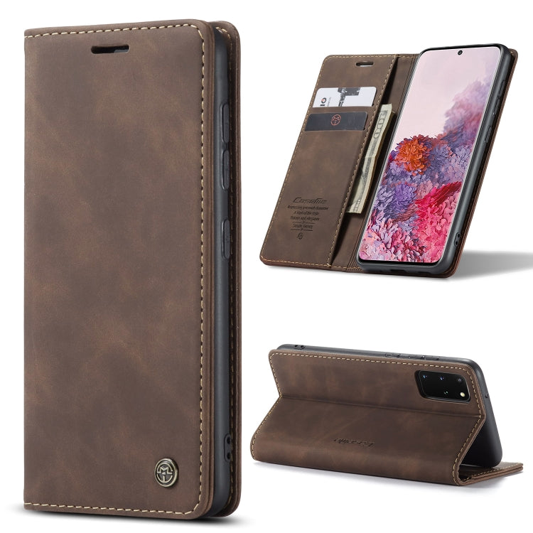 CaseMe Multifunctional Horizontal Flip Leather Case, with Card Slot & Holder & Wallet, For Galaxy S20, For Galaxy S20 Plus, For Galaxy S20 Ultra