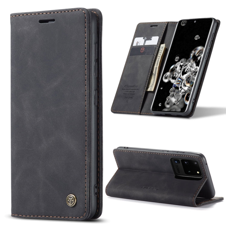 CaseMe Multifunctional Horizontal Flip Leather Case, with Card Slot & Holder & Wallet, For Galaxy S20, For Galaxy S20 Plus, For Galaxy S20 Ultra
