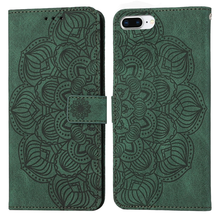 Mandala Embossed Flip Leather Phone Case, For iPhone XS Max, For iPhone SE 2022 / 2020 / 8 / 7, For iPhone 7 Plus / 8 Plus