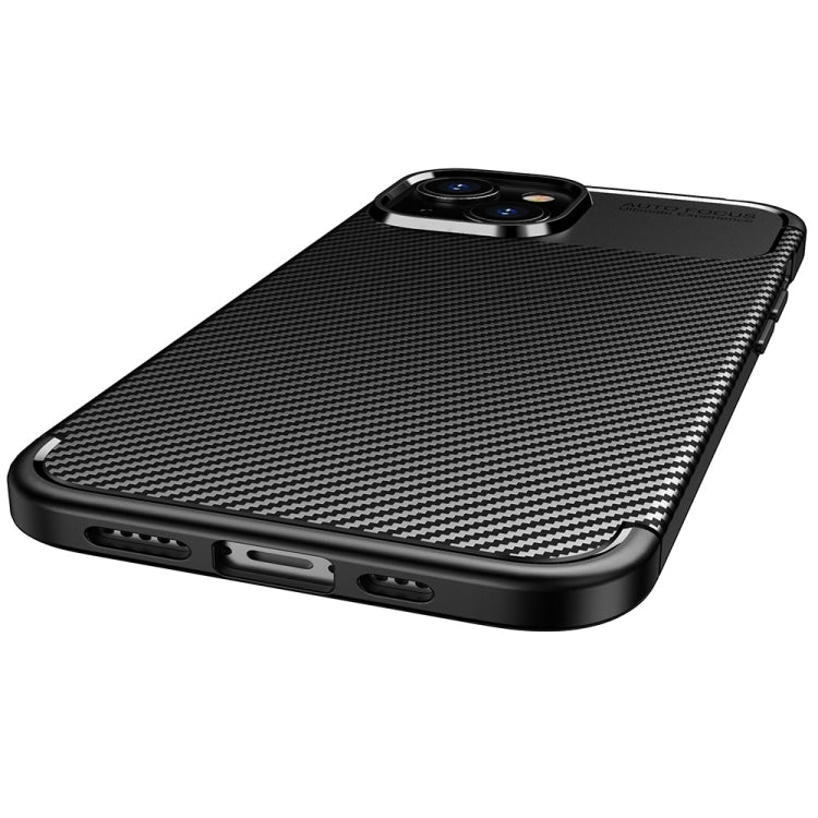 Carbon Fiber Texture TPU Phone Case, For iPhone 14 Pro Max, For iPhone 14, For iPhone 14 Plus