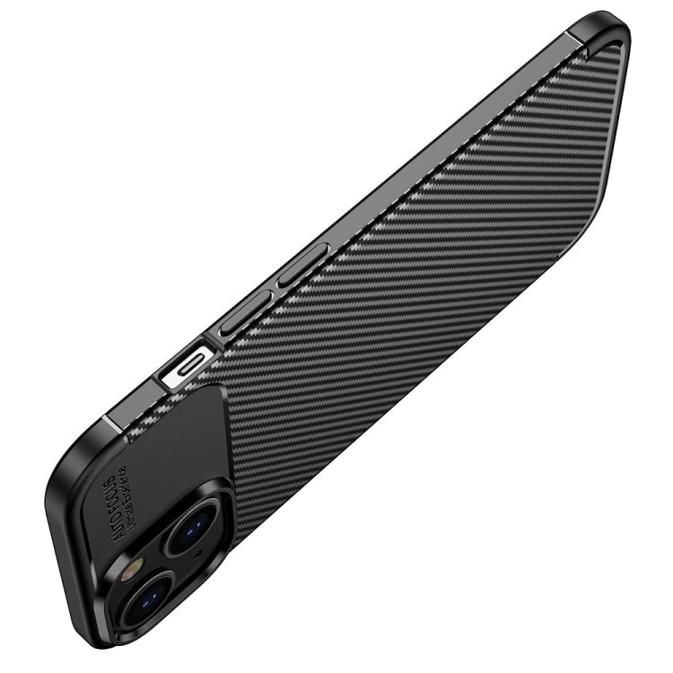 Carbon Fiber Texture TPU Phone Case, For iPhone 14 Pro Max, For iPhone 14, For iPhone 14 Plus