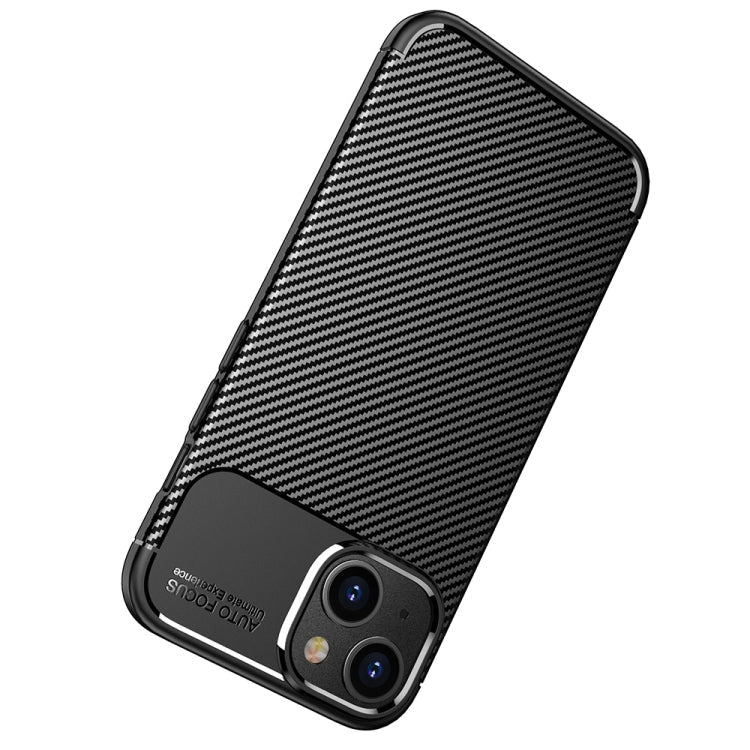 Carbon Fiber Texture TPU Phone Case, For iPhone 14 Pro Max, For iPhone 14, For iPhone 14 Plus