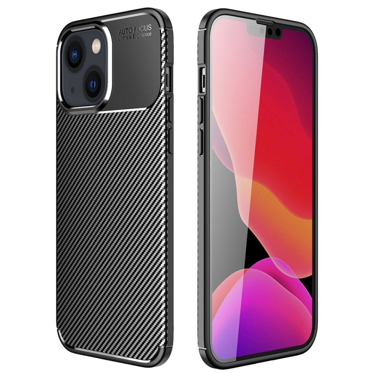 Carbon Fiber Texture TPU Phone Case, For iPhone 14 Pro Max, For iPhone 14, For iPhone 14 Plus