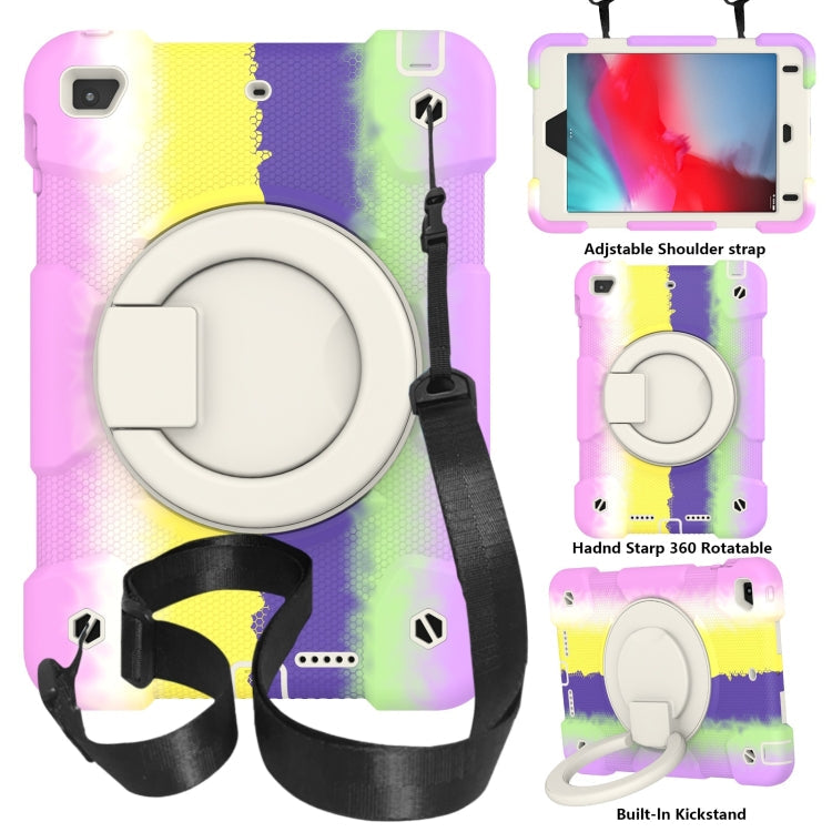 Silicone + PC Full Body Protection Tablet Case With Holder & Strap, For iPad mini 2021, For iPad mini 4 2015/mini 2019, For Samsung Galaxy Tab A 8.0 2019
