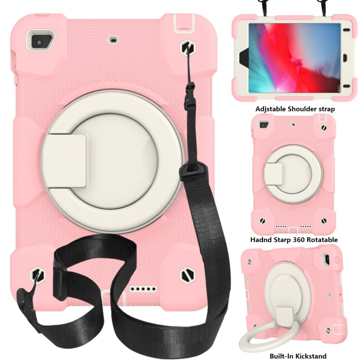 Silicone + PC Full Body Protection Tablet Case With Holder & Strap, For iPad mini 2021, For iPad mini 4 2015/mini 2019, For Samsung Galaxy Tab A 8.0 2019