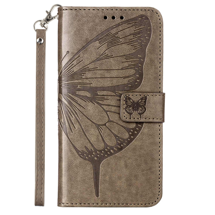 Embossed Butterfly Leather Phone Case, For iPhone 14, For iPhone 14 Plus, For iPhone 14 Pro