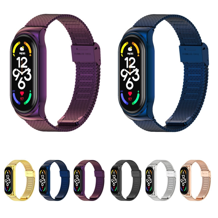MIJOBS CS Milan Buckle Metal Watch Band, CS