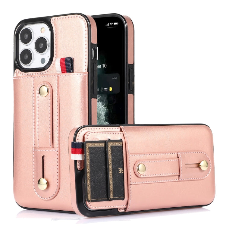 Wristband Kickstand Wallet Leather Phone Case, For iPhone 12 mini, For iPhone 12 / 12 Pro, For iPhone 12 Pro Max, For iPhone 11