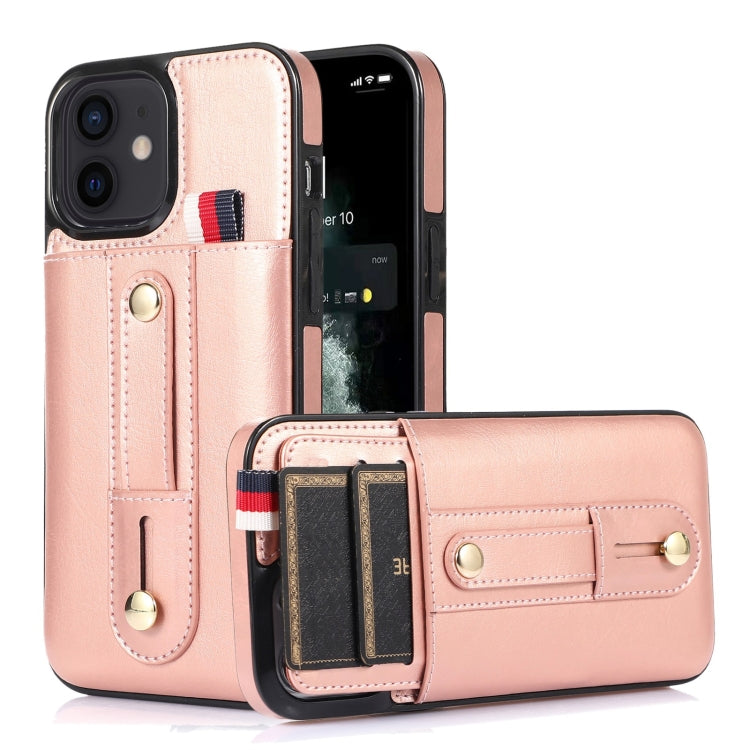 Wristband Kickstand Wallet Leather Phone Case, For iPhone 12 mini, For iPhone 12 / 12 Pro, For iPhone 12 Pro Max, For iPhone 11