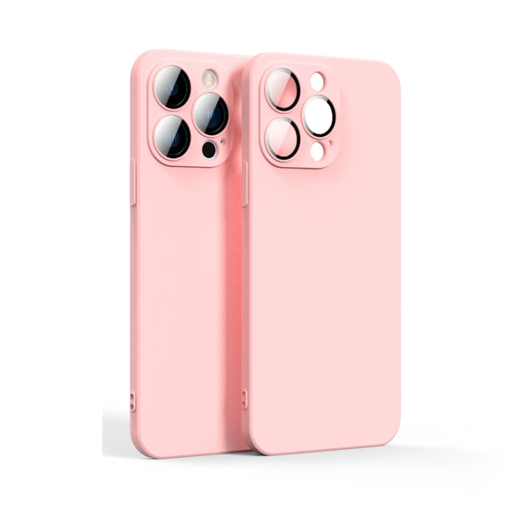 Lens Glass Film Liquid State Phone Case, For iPhone 12, For iPhone 12 Pro, For iPhone 11 Pro