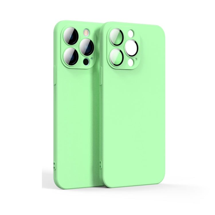 Lens Glass Film Liquid State Phone Case, For iPhone 12, For iPhone 12 Pro, For iPhone 11 Pro