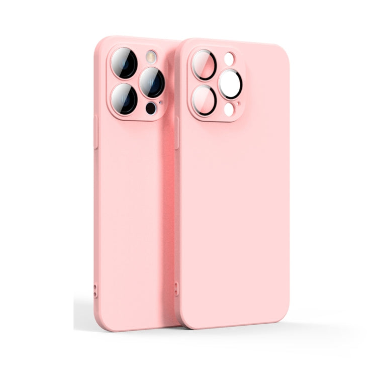 Lens Glass Film Liquid State Phone Case, For iPhone 12, For iPhone 12 Pro, For iPhone 11 Pro
