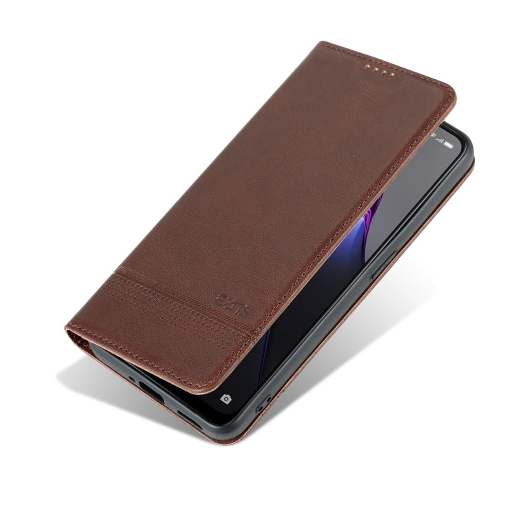 AZNS Magnetic Calf Texture Flip Leather Phone Case, For OPPO Reno8, For OPPO Reno8 Pro, For Honor 70, For Honor 70 Pro