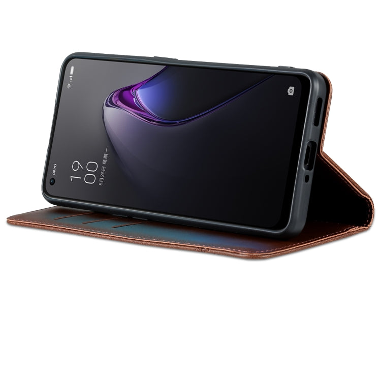 AZNS Magnetic Calf Texture Flip Leather Phone Case, For OPPO Reno8, For OPPO Reno8 Pro, For Honor 70, For Honor 70 Pro
