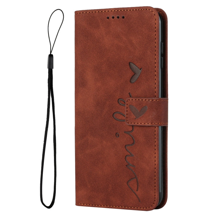 Skin Feel Heart Pattern Leather Phone Case, For iPhone 8 Plus / 7 Plus / 6 Plus
