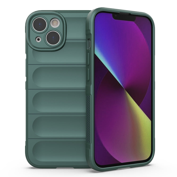 Magic Shield TPU + Flannel Phone Case, For iPhone 14, For iPhone 14 Pro