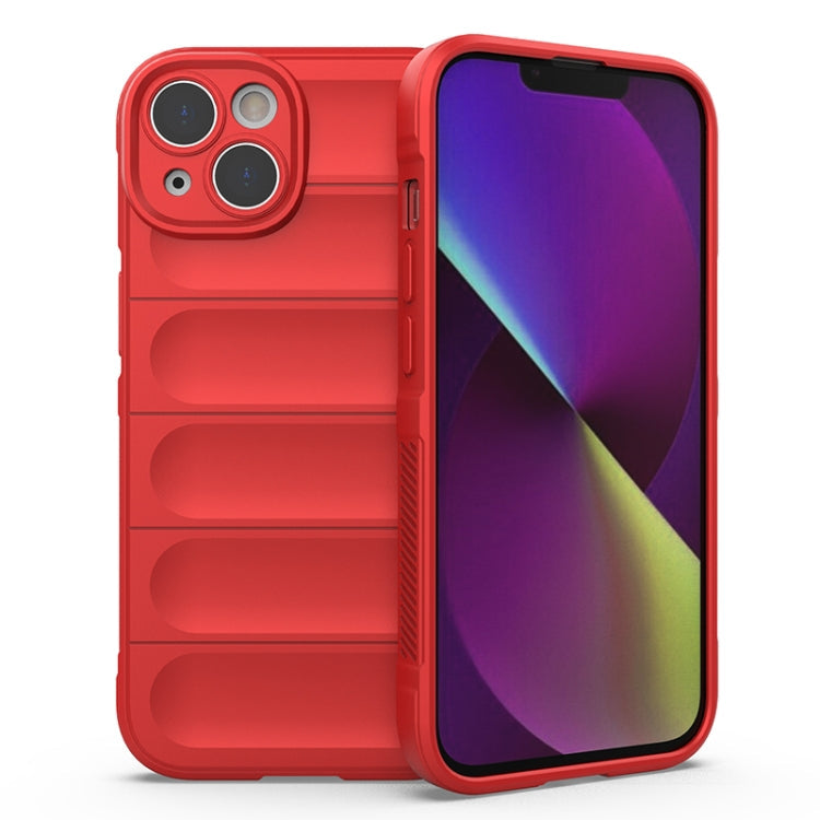 Magic Shield TPU + Flannel Phone Case, For iPhone 14, For iPhone 14 Pro