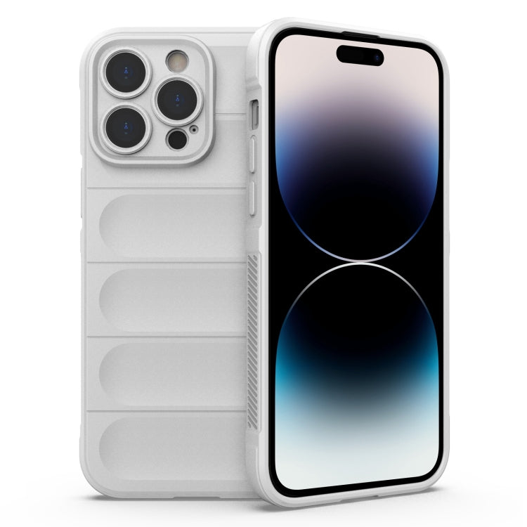 Magic Shield TPU + Flannel Phone Case, For iPhone 14, For iPhone 14 Pro